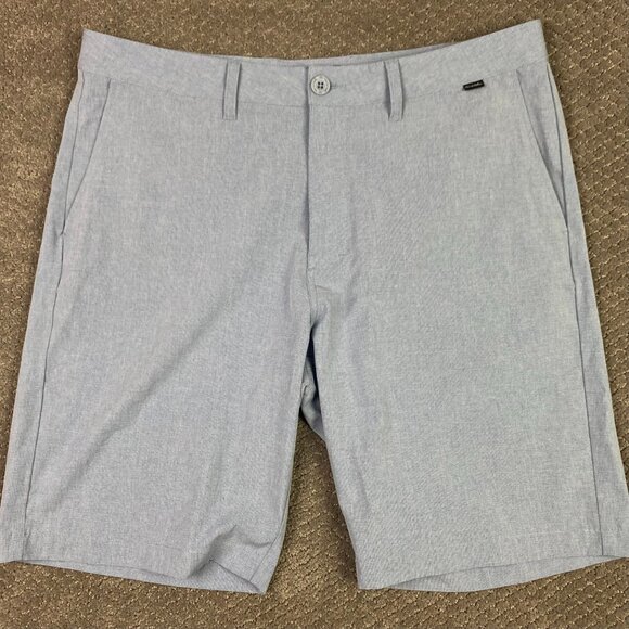 Travis Mathew Shorts Men's 36 Blue Stretch - Picture 1 of 11